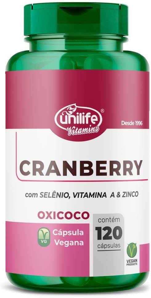Cranberry 120 cápsulas Unilife