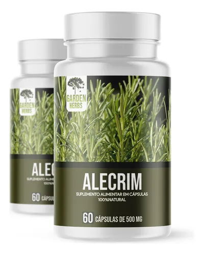 Alecrim (salvia) Erva Medicinal 120 Cápsulas/500mg