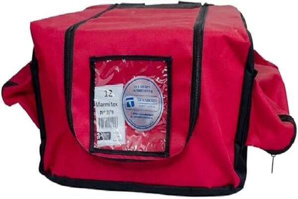 Mochila Térmica para 12 Marmitex Delivery